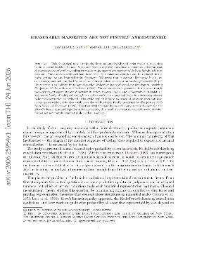 PDF preview for Measurable Majorities Are Not Finitely Axiomatizable