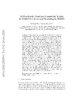PDF preview for TriViewBench: Controlled Complexity Scaling for Multi-View Structural Reasoning in MLLMs