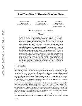 PDF preview for Real-Time Voice AI Hears but Does Not Listen