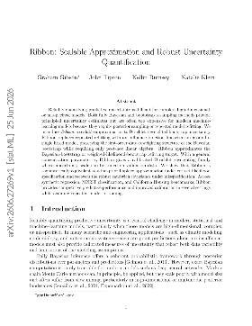 PDF preview for Ribbon: Scalable Approximation and Robust Uncertainty Quantification