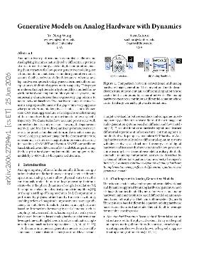 PDF preview for Generative Models on Analog Hardware with Dynamics