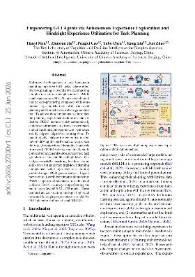 PDF preview for Empowering GUI Agents via Autonomous Experience Exploration and Hindsight Experience Utilization for Task Planning