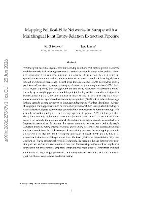 PDF preview for Mapping Political-Elite Networks in Europe with a Multilingual Joint Entity-Relation Extraction Pipeline