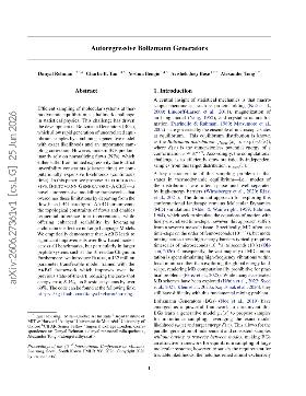 PDF preview for Autoregressive Boltzmann Generators