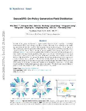 PDF preview for DanceOPD: On-Policy Generative Field Distillation