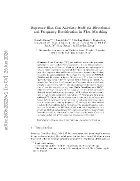 PDF preview for Exposure Bias Can Alleviate Itself via Directional and Frequency Rectification in Flow Matching
