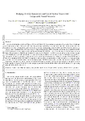 PDF preview for Bridging Ab Initio Symmetries and Global Nuclear Masses with Interpretable Neural Networks