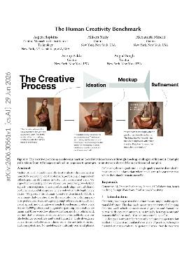 PDF preview for The Human Creativity Benchmark