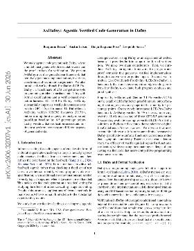 PDF preview for AxDafny: Agentic Verified Code Generation in Dafny