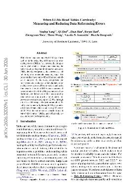 PDF preview for When LLMs Read Tables Carelessly: Measuring and Reducing Data Referencing Errors