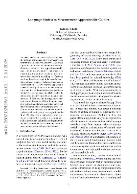 PDF preview for Language Models as Measurement Apparatus for Culture