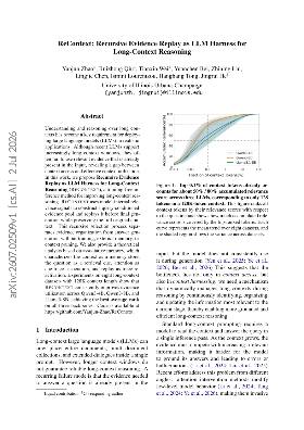 PDF preview for ReContext: Recursive Evidence Replay as LLM Harness for Long-Context Reasoning
