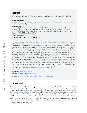 PDF preview for Multiplayer Interactive World Models with Representation Autoencoders