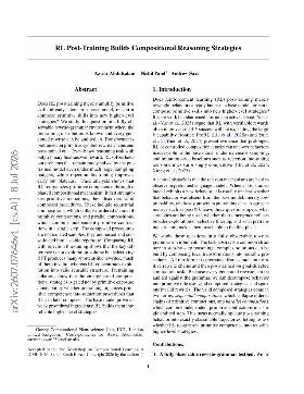 PDF preview for RL Post-Training Builds Compositional Reasoning Strategies