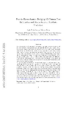 PDF preview for Pose-to-Biomechanics: Bridging 3D Human Pose Estimation and Biomechanical Attribute Prediction