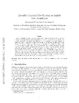 PDF preview for Ensemble Controlled-Flow Filtering for Implicit Data Assimilation