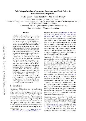 PDF preview for DeltaMerge-LowRes: Composing Language and Task Deltas for Low-Resource Adaptation