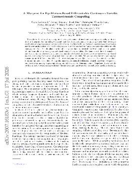 PDF preview for A Blueprint for Equilibrium-Based Differentiable Continuous-Variable Thermodynamic Computing