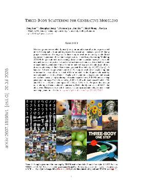 PDF preview for Three-Body Scattering for Generative Modeling