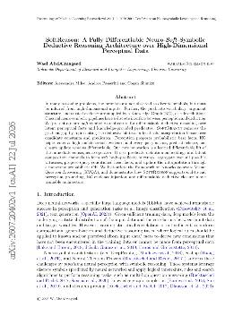 PDF preview for SoftReason: A Fully Differentiable Neuro-Soft-Symbolic Deductive Reasoning Architecture over High-Dimensional Perceptual Data