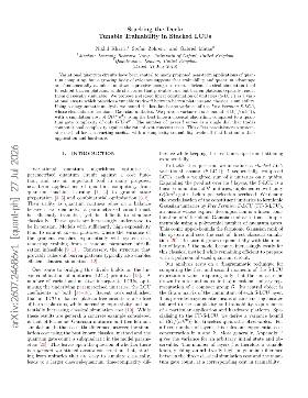 PDF preview for Stacking the Deck: Tunable Trainability in Stacked LCUs