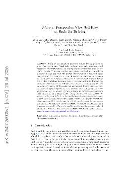PDF preview for Pictura: Perspective-View Self-Play at Scale for Driving