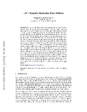 PDF preview for $π\mathbf{R}^2$: Reactive Real-time Flow Policies
