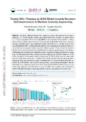 PDF preview for Frontis-MA1: Training an AI4AI Model towards Recursive Self-Improvement in Machine Learning Engineering