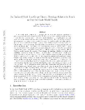 PDF preview for An Enclosed Mode Is a Gauge Choice: Topology Relative to Reach in Certified Code World Models