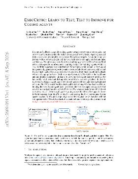 PDF preview for ExecCritic: Learn to Test, Test to Improve for Coding Agents